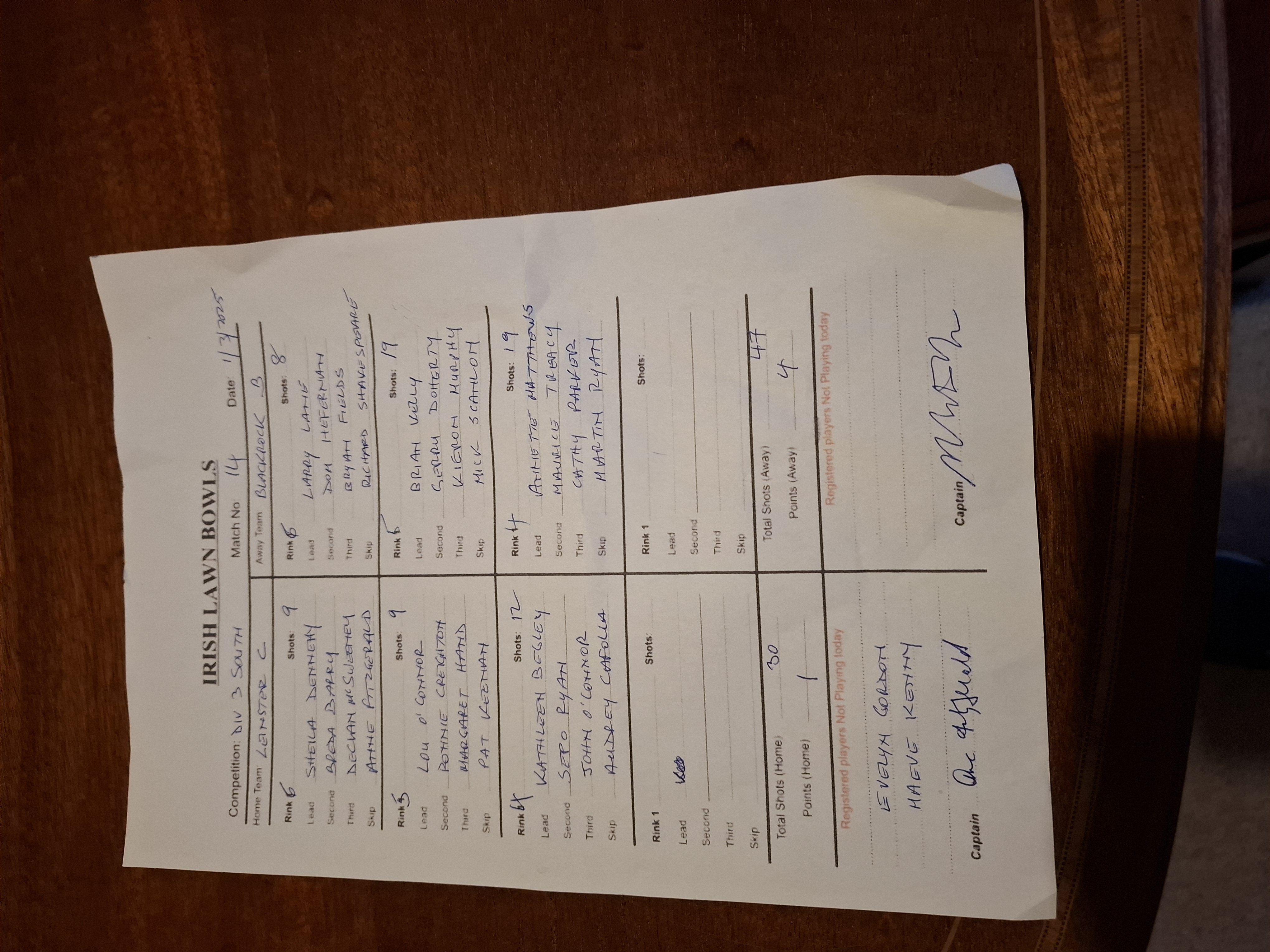 Match Card