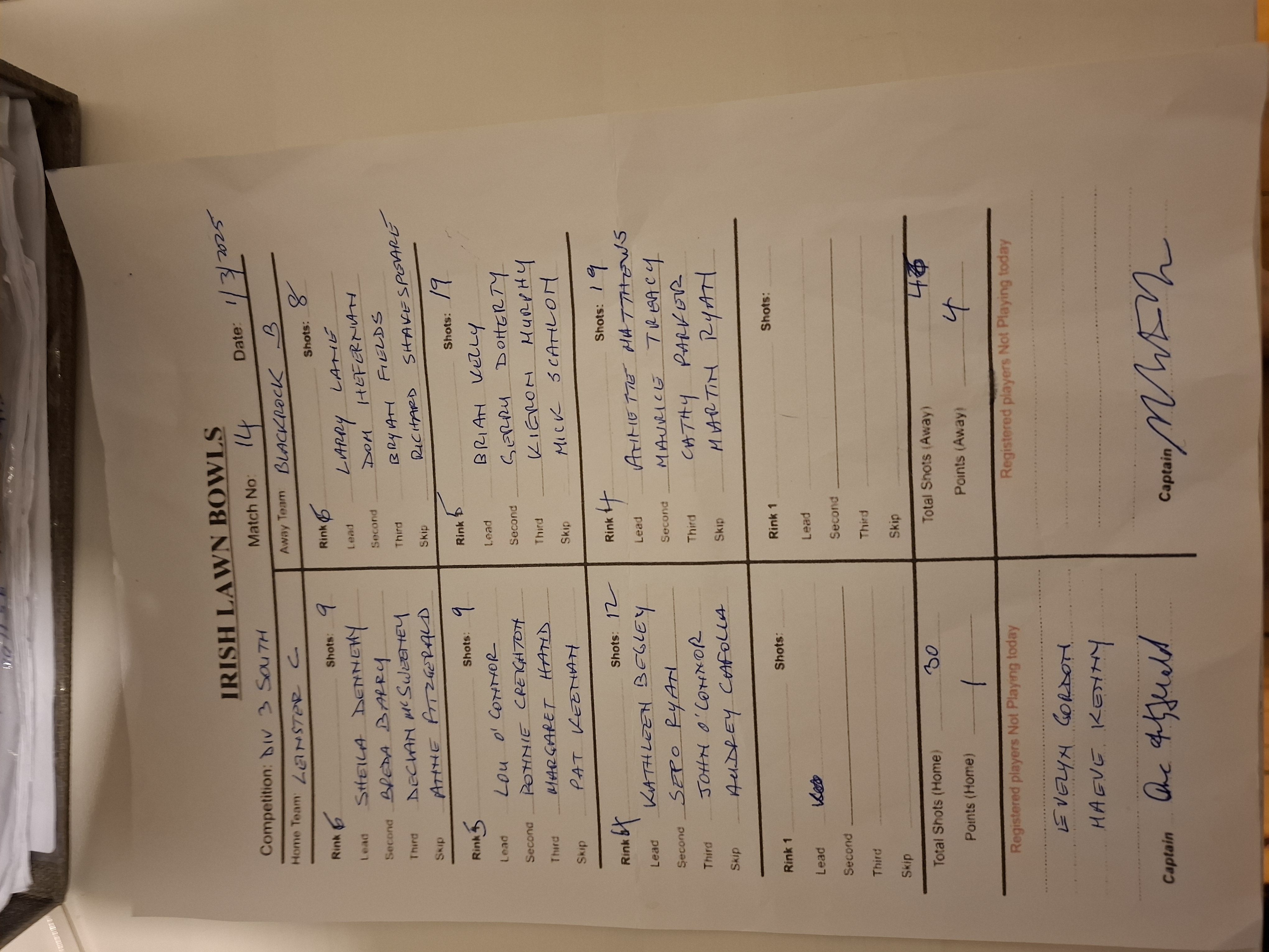 Match Card