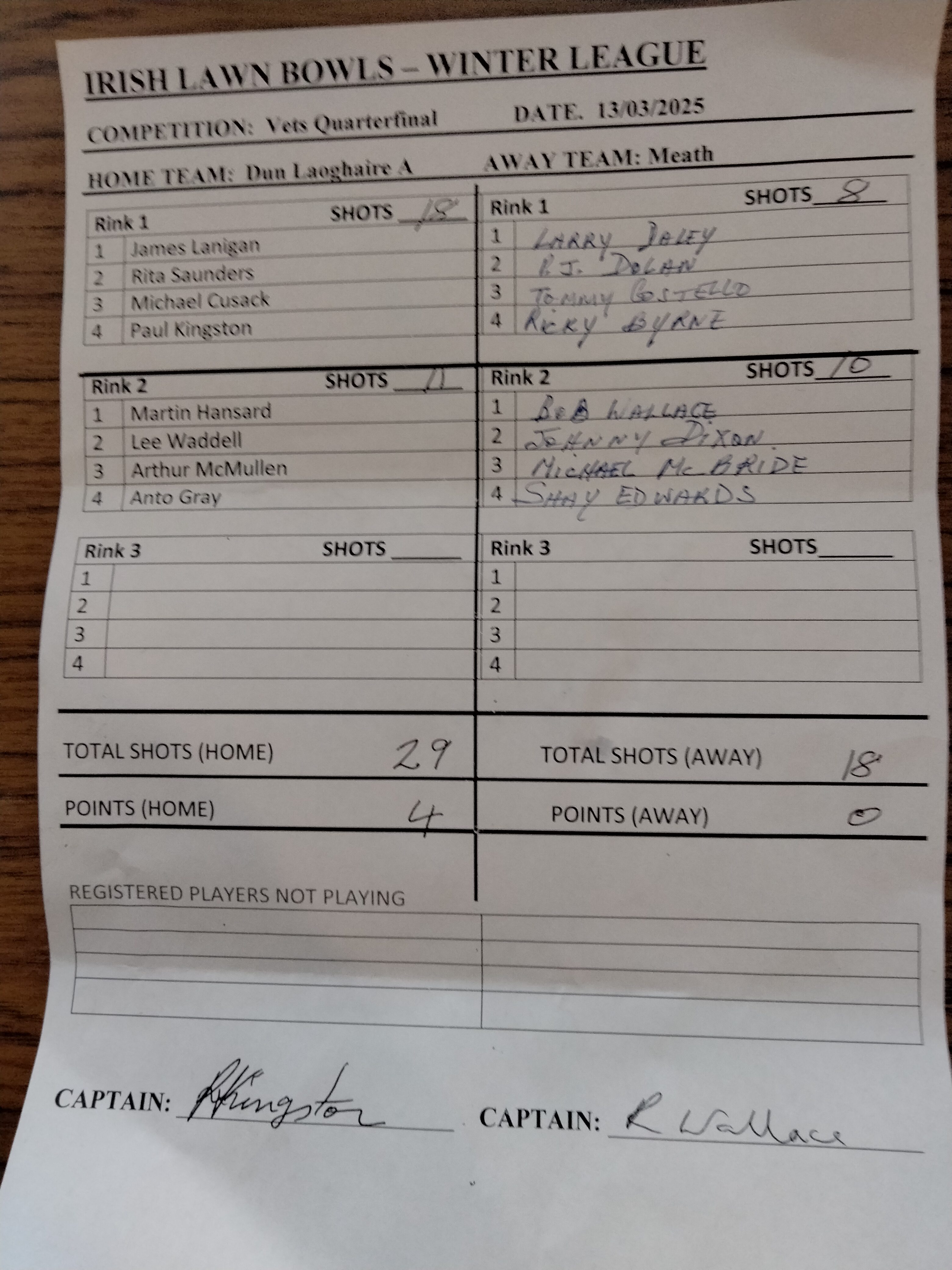 Match Card