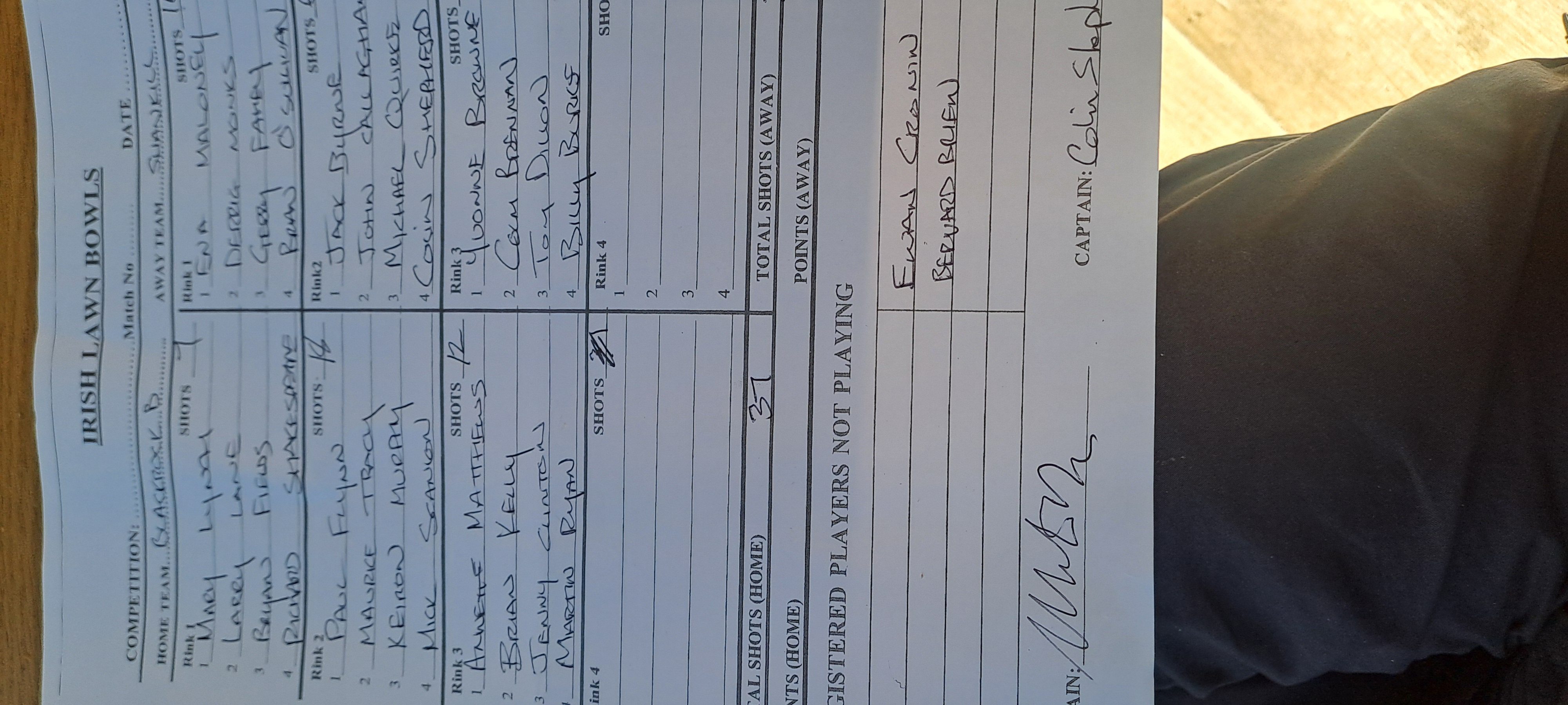 Match Card