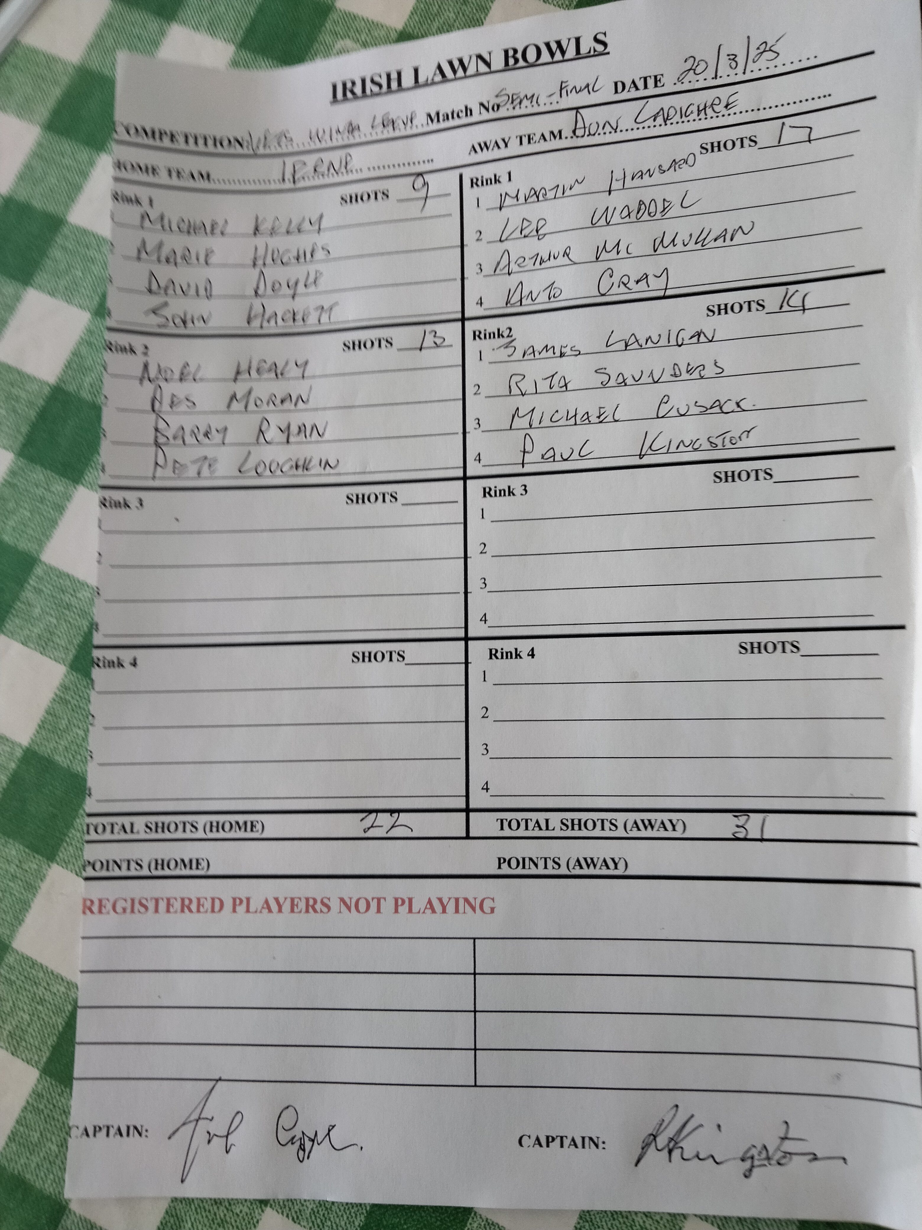 Match Card