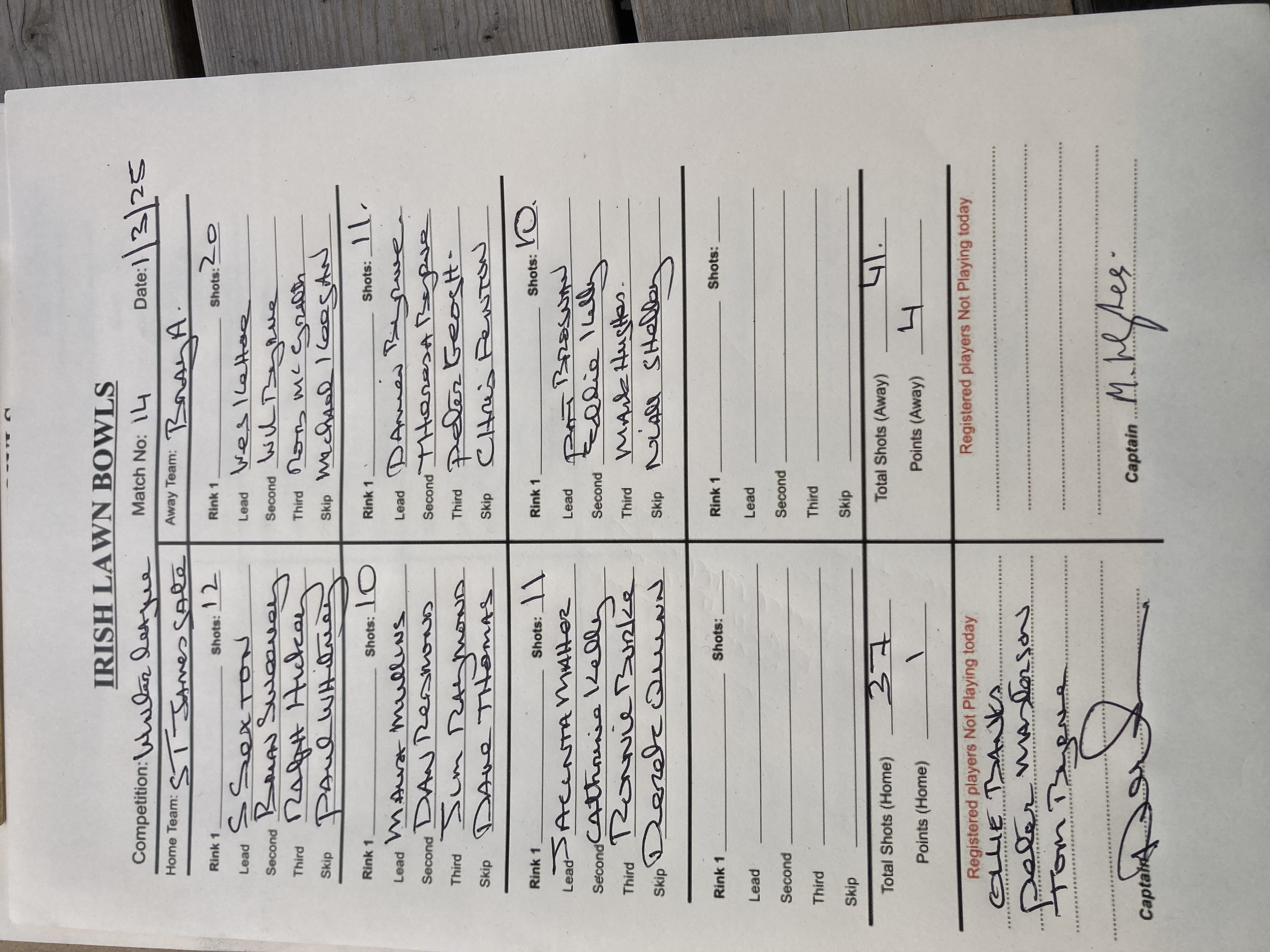 Match Card