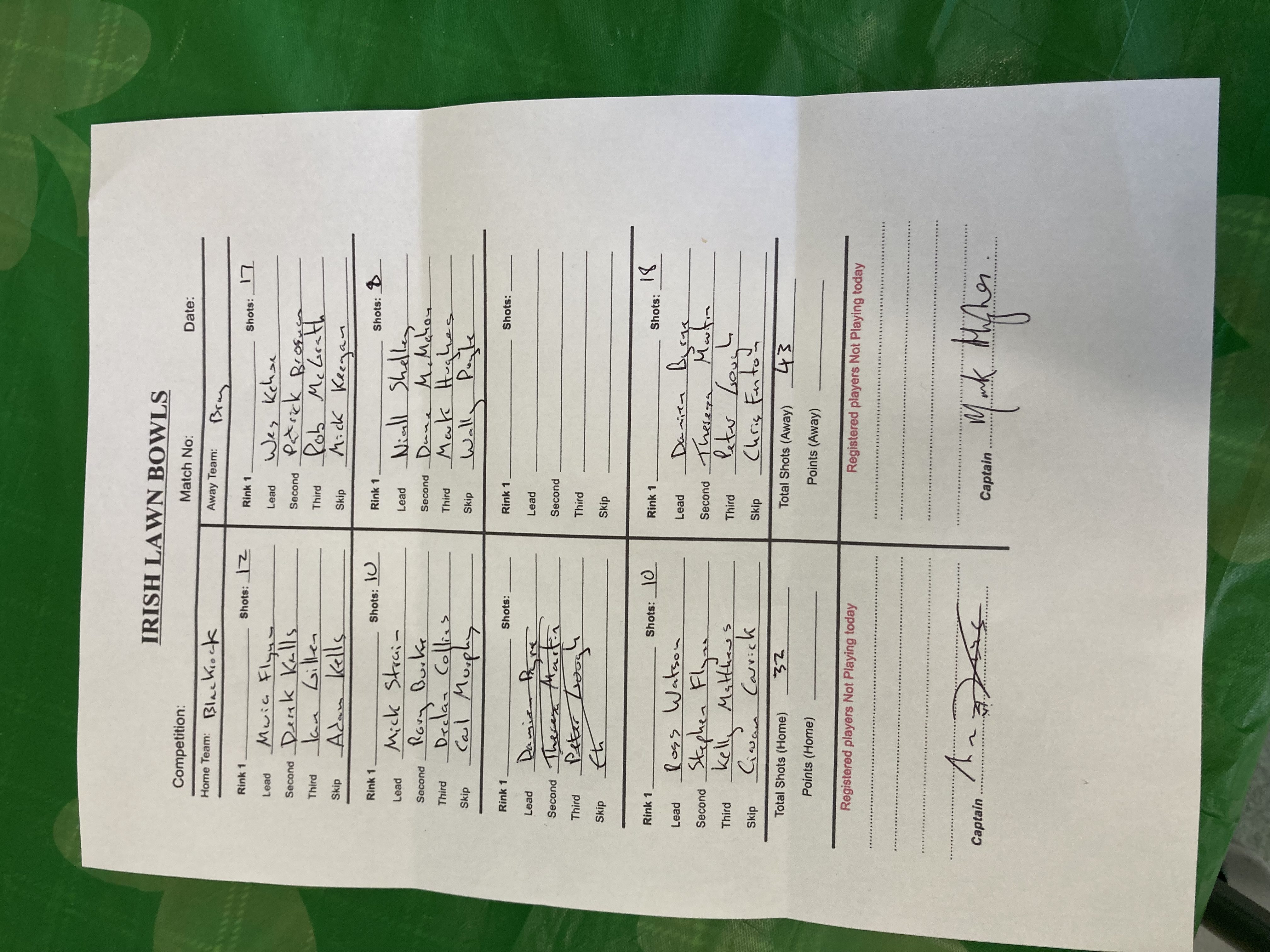 Match Card