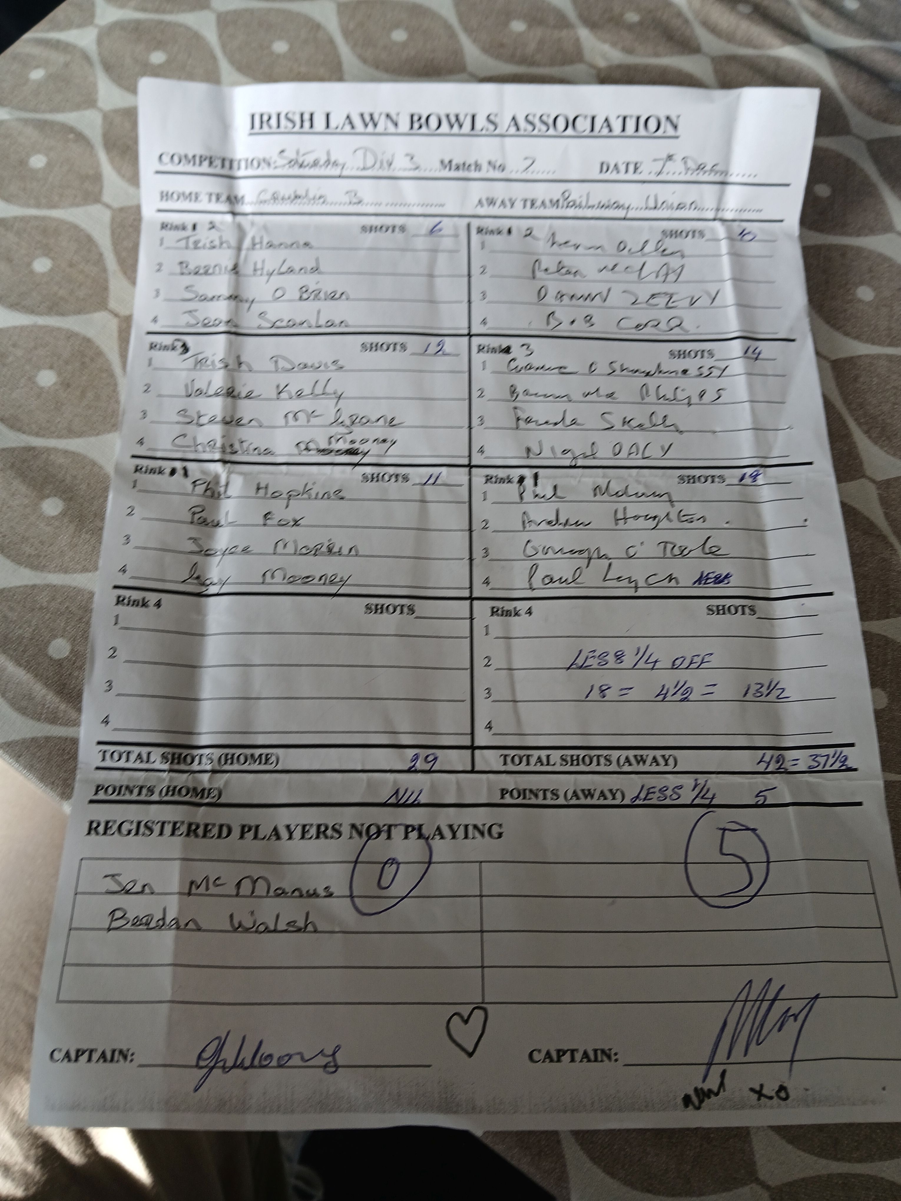 Match Card