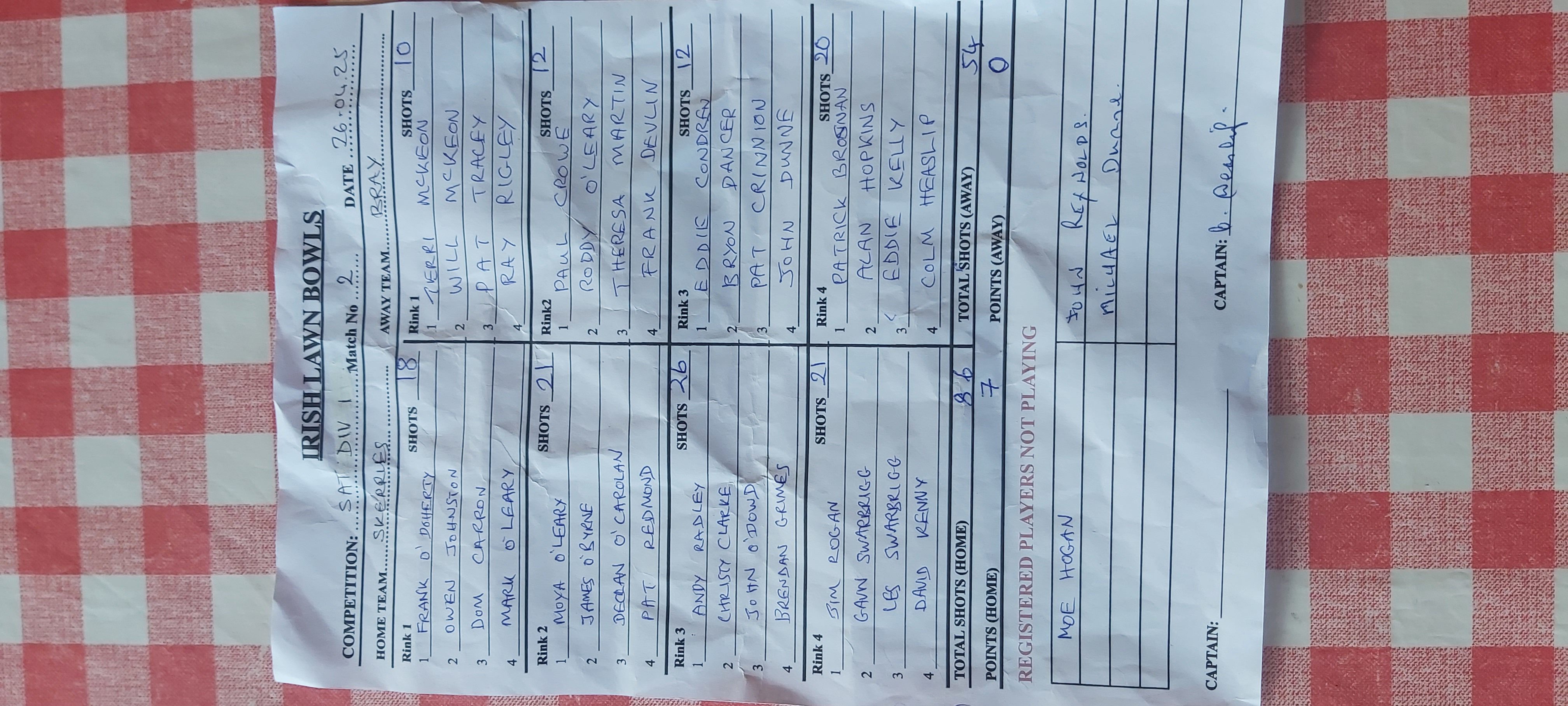 Match Card