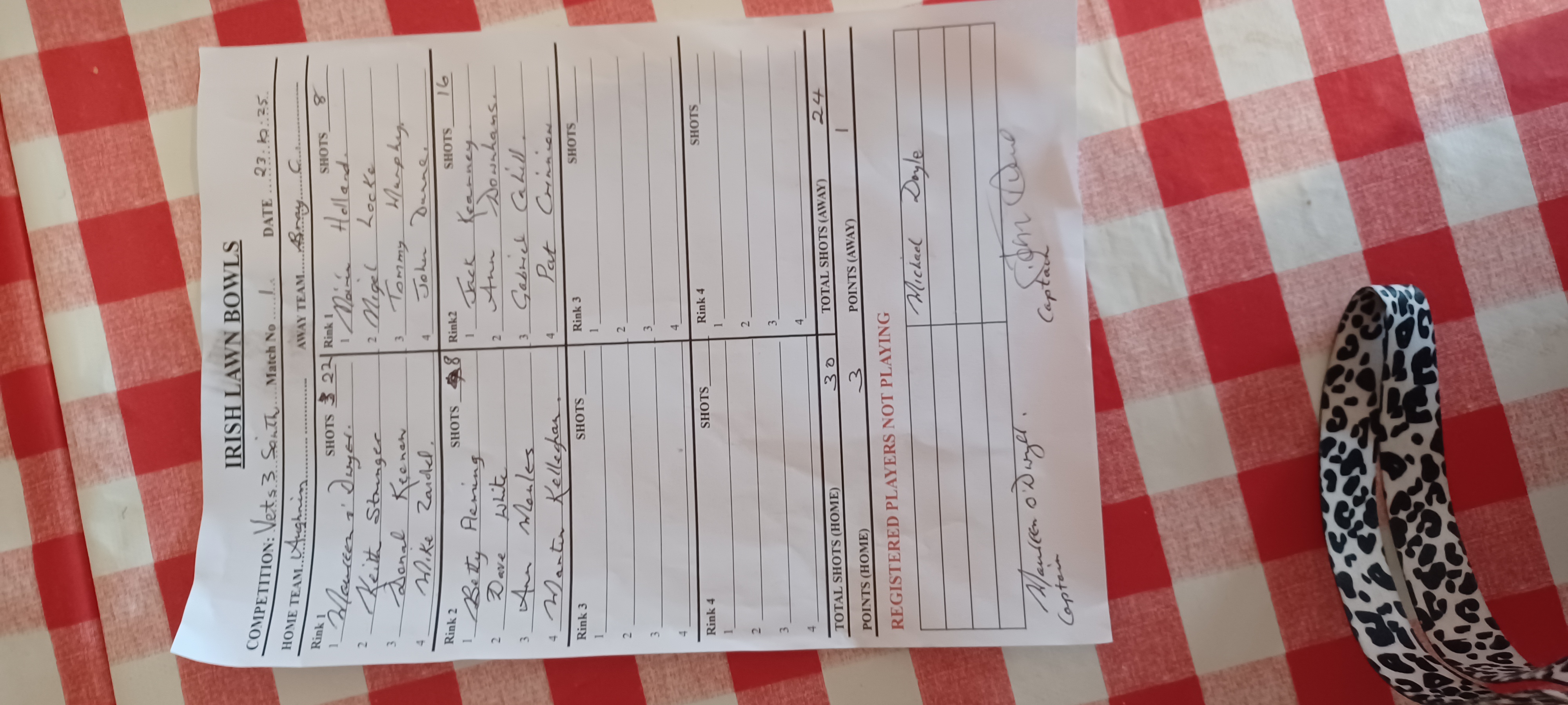 Match Card